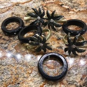 Napkin Rings Two sets of 4 each